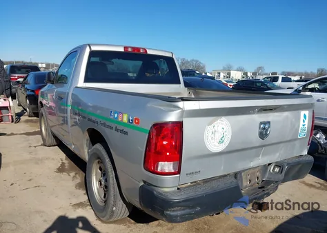 2014 Ram 1500 Tradesman из США, поврежденный, VIN 3C6JR6AG8EG331492